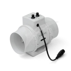 Ventilátor s termostatem Vents/Dalap 125 U-T, 220/280m3/h
