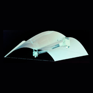 Stínidlo Adjust-A-Wing DEFENDER Large2 na 2 lampy, 2xheatshield