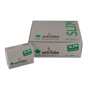 Filtry ActiTube SLIM, 7 mm - 50ks v balení | box 10 ks