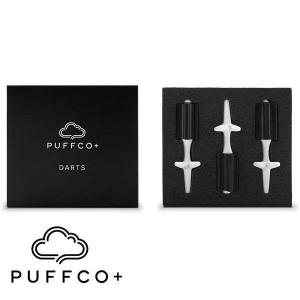 Puffco Plus Dart, černé provedení, 3 kusy