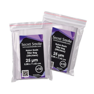 Secret Smoke šáčky na Rosin extrakt 25µm 5,08x11,43cm - balení 10ks