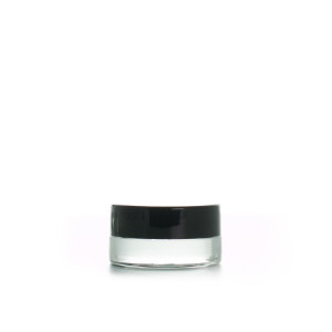 Skleněná průhledná dóza, 5ml