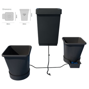 AutoPot 1Pot XL Module s 2 květináči, včetně 47L plastové nádrže