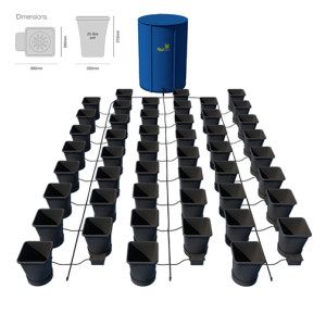 AutoPot 1Pot XL Module se 48 květináči, včetně Flexitank nádrže 400L