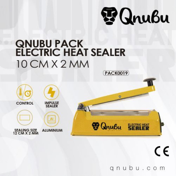 Qnubu Pack Heat Sealer -  elektrický zažehlovací stroj