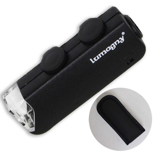 Mikroskop kapesní LED ZOOM Lumagny, 60-100x