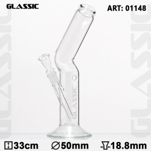 Skleněný bong Glassic Flash 33cm, průměr 50mm