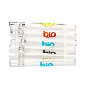 BioStix skleněnka s potiskem různobarevná, 1ks