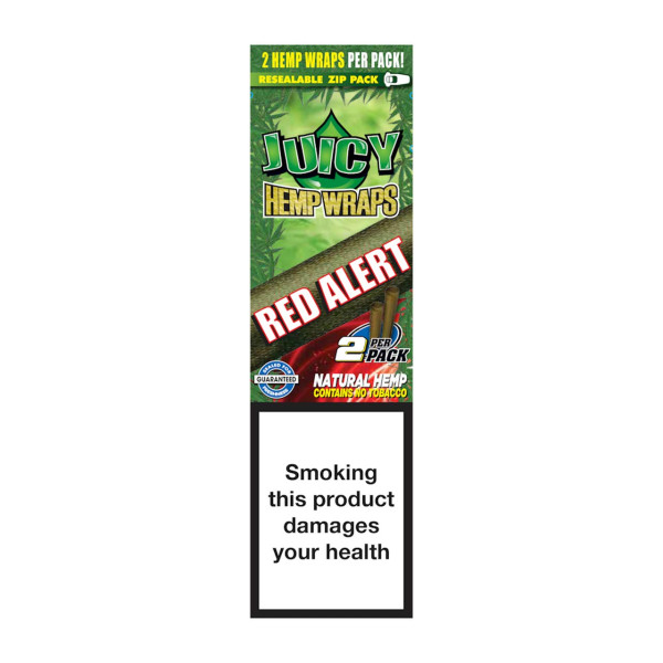 Jay's Hemp Blunt Wraps Red Alert, 2ks/bal.