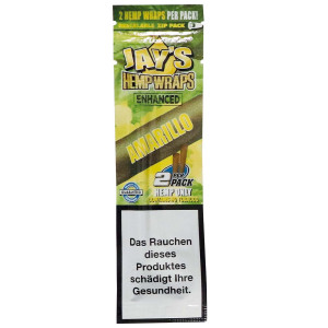Jay's HempTerp Blunt Wraps Amarillo, 2ks/bal.