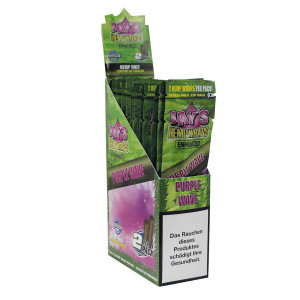 Jay's HempTerp Blunt Wraps Purple Wave, 2ks v balení | box 25ks