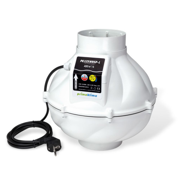 Ventilátor Prima Klima Whisperblower PK125 MES, 460 m3/h