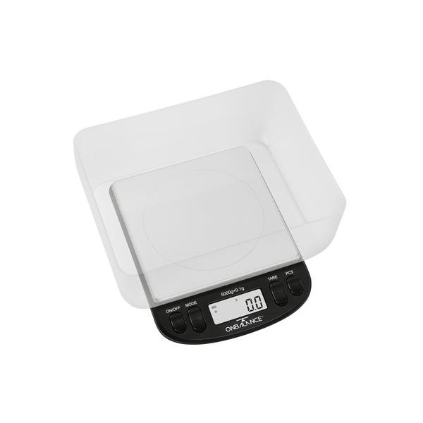 Váha Interpid Series Compact Bench Scale 5kg/0,1g, s mísou