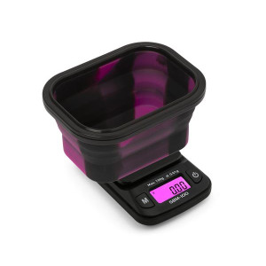 Váha On Balance Mini Silicone Bowl Scale, 100g/0,01g, růžová