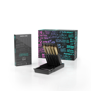 JPAQ Preroll - pouzdro na cigarety, černá | box 10ks