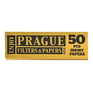 Krátké papírky PRAGUE PAPERS deluxe GOLD, 50ks v balen | box 50ks