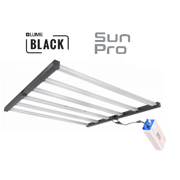 Lumii BLACK 720W LED systém + SunPro Silver 600W, 230V eletronický předřadník