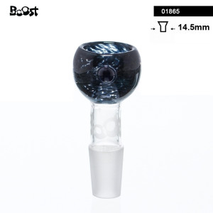 Skleněný kotlík k bongu Boost, 14,5 mm, černý, 1 ks