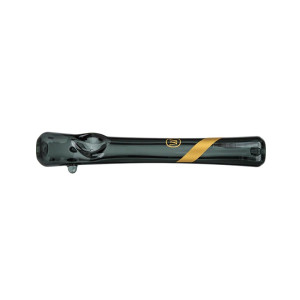 Dýmka Marley Natural Steamroller z kouřového černého skla