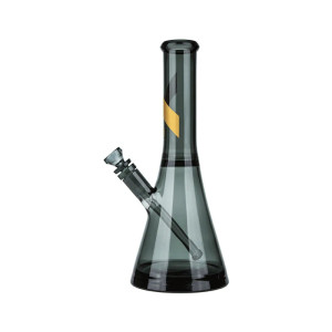 Skleněný bong Marley Natural Water Pipe z kouřového černého skla