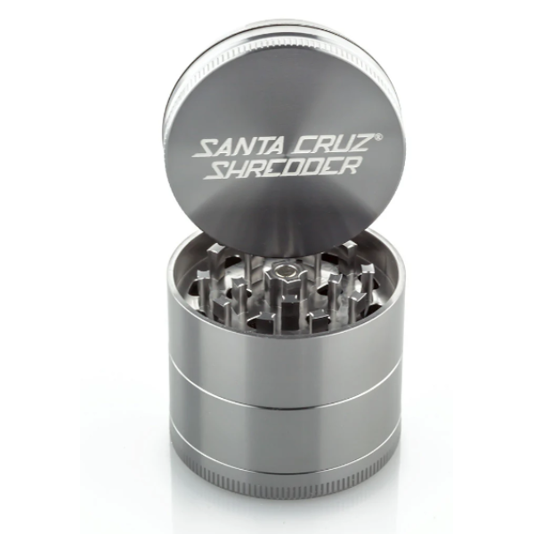 Čtyřdílná drtička Santa Cruz Shredder, 70mm, šedá