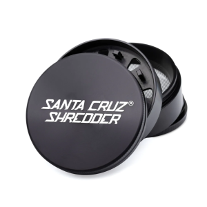 Čtyřdílná drtička Santa Cruz Shredder, 70mm, černá matná