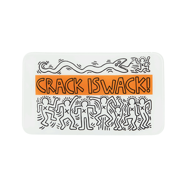 Podnos na rolování Keith Haring Tray - Crack is Wack