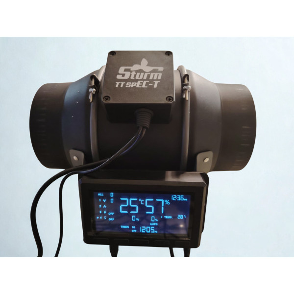 Ventilátor STURM SPEC-T150 400 m3/h, 150mm s digitálním kontrolerem