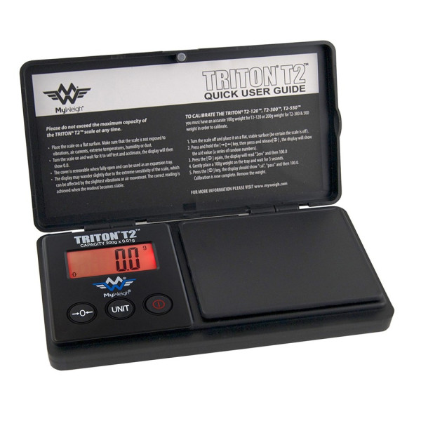 Váha My Weigh Triton T2 Scale, 200g/0,01g, černá