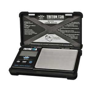 Váha My Weigh Triton T3 Recharge Scale, 500g/0,01g, černá