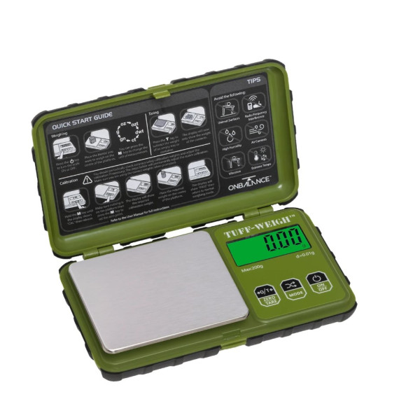 Váha On Balance Tuff-Weigh Scale, 200g/0,01g, zelená