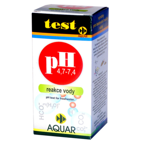 PH test AQUAR na vodu 4,7 - 7,4 pH, 20ml