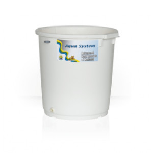 Bílý kyblík pro aquasystem - objem 14l