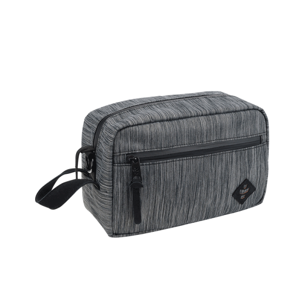 Toaletní taška Revelry - The Stowaway, 5l – žíhaná šedá