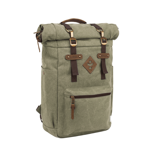 Batoh Revelry - The Drifter Rolltop Backpack, 23l – zelený