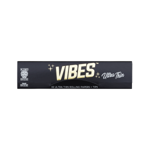 Set Vibes King Size Slim - 33 papírků s filtry, ultra tenké, 1ks