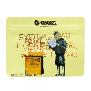 Zip sáček G-Rollz | Banksy's Graffiti 'Ikea Punk', 105x80 mm - 1ks