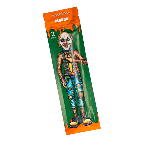 Lion Rolling Circus Hemp Wrap – mango, 2ks