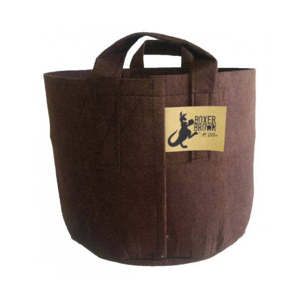 ROOT POUCH BROWN - Textilní květináč , 95l