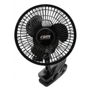 Ventilátor s klipsnou RAM 15W, 2 rychlosti, průměr 15cm