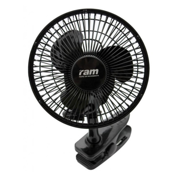 Ventilátor s klipsnou RAM 15W, 2 rychlosti, průměr 15cm