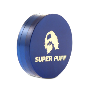 Hliníková drtička Super Puff, 100 mm, modrá