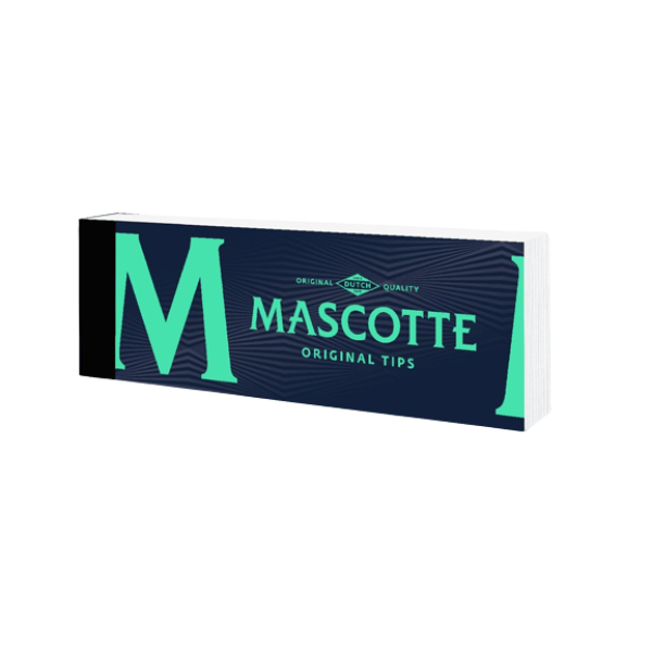 Filtry Mascotte Tips, papírové filtry, bílé, 35ks v balení
