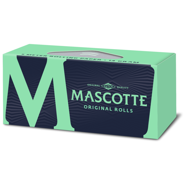 Rolovací papírky Mascotte Original Rolls, bílé, 5m