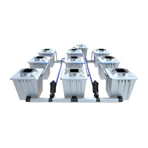 Alien Hydroponics RDWC PRO Silver 9x20L