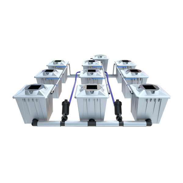 Alien Hydroponics RDWC PRO Silver 9x20L
