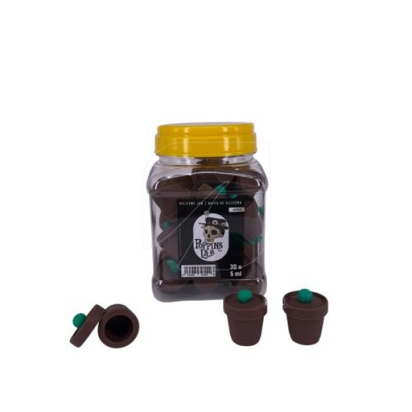 Silikonová nádoba Poppins Lab Cactus, 5ml - box 30ks