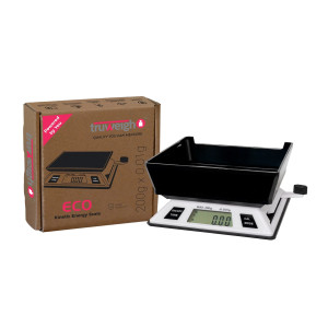 Váha ECO Kinetic Energy miniscale 200g/0,01g, bílá