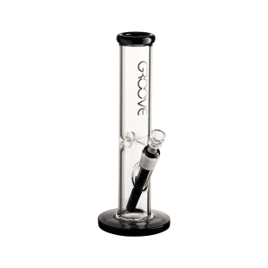 Skleněný bong Groove Straight Tube 12