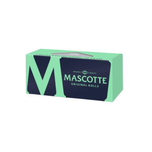 Rolovací papírky Mascotte Rolls, bílé, 5m, box 20ks